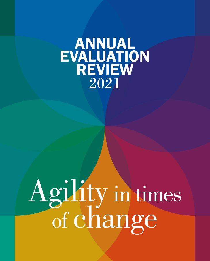 Cover of the 2021 Annual Evaluation